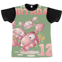 Cute Crab Its My 12th Birthday Funny Graphic T-shirt | Artistshot