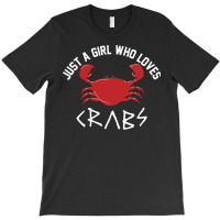 Crab Lover Girl Nostalgia T-shirt | Artistshot