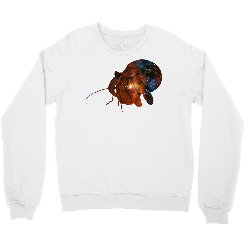 Galaxy Hermit Crab Funny Crewneck Sweatshirt | Artistshot