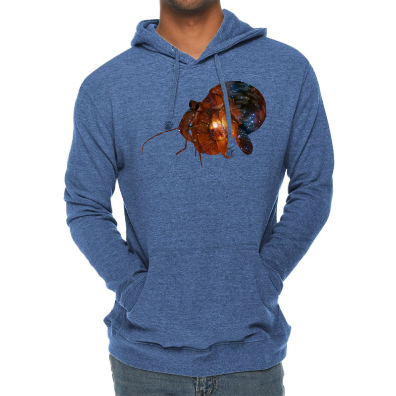 Galaxy Hermit Crab Funny Lightweight Hoodie | Artistshot