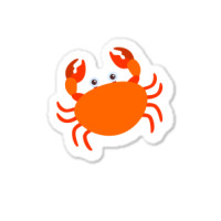 Cute Crab Art Stars Sticker | Artistshot