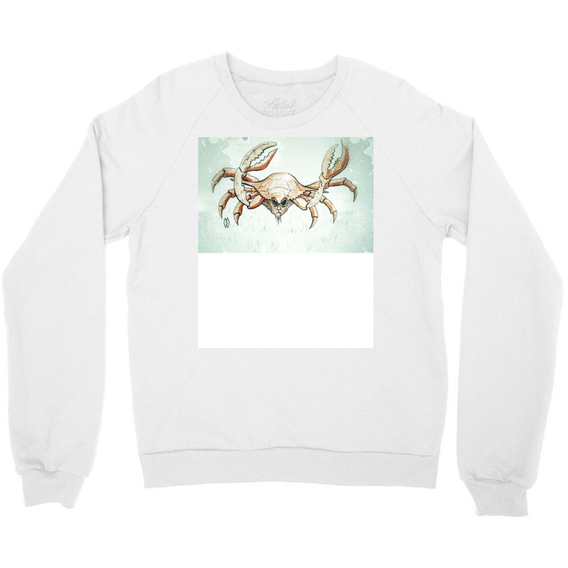 Crab Nature Nostalgia Crewneck Sweatshirt | Artistshot