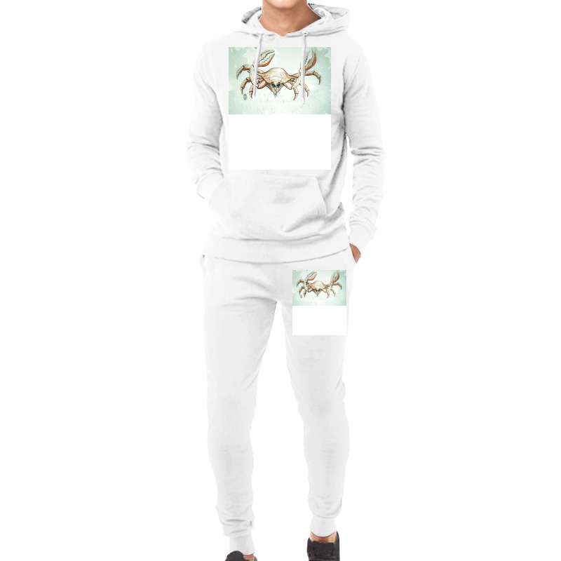 Crab Nature Nostalgia Hoodie & Jogger Set | Artistshot