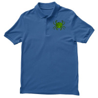 Mandala Crab Green And Black Travel Men's Polo Shirt | Artistshot