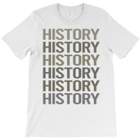 Gray Text Art History Girl T-shirt | Artistshot