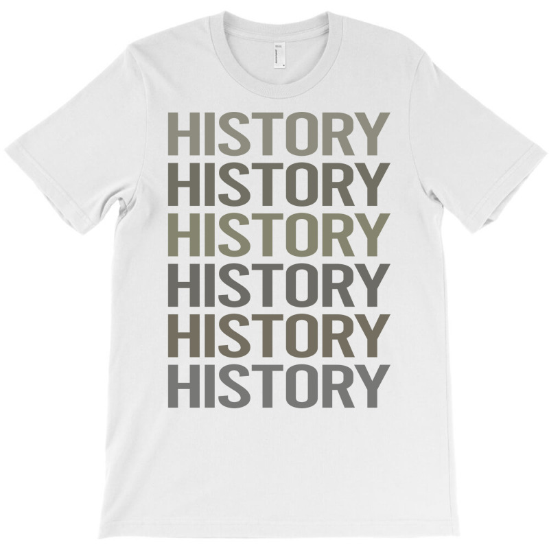 Gray Text Art History Girl T-shirt | Artistshot