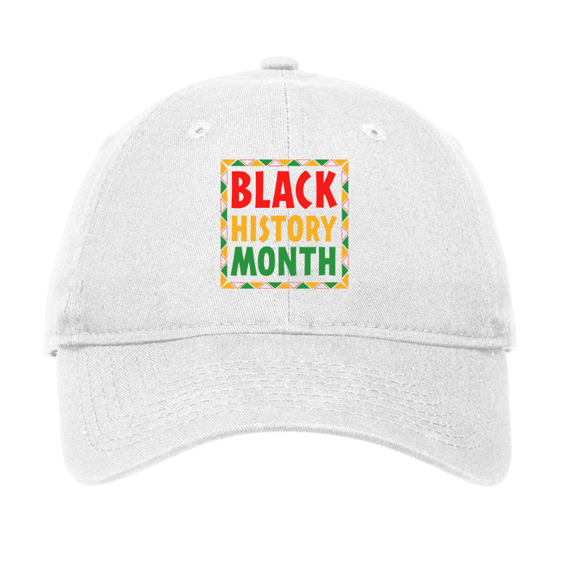 I Am Black History  Black History Month Africa Map Adjustable Cap | Artistshot