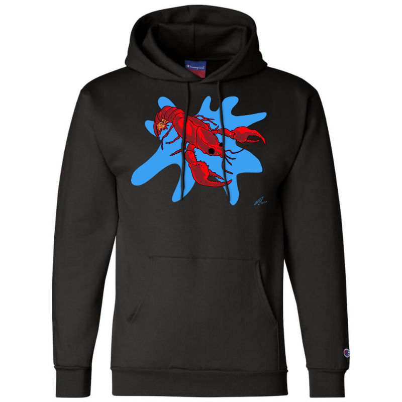 Mud Bug Yellow Champion Hoodie | Artistshot