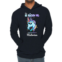 Historian Unicorn 70s Lightweight Hoodie | Artistshot