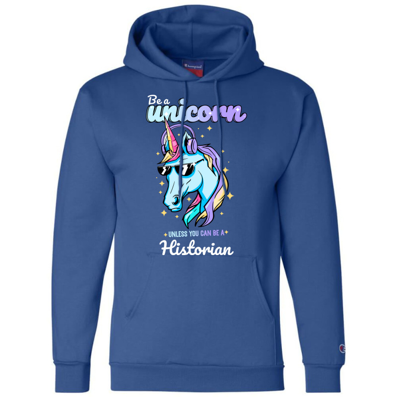 Historian Unicorn 70s Champion Hoodie | Artistshot