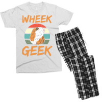 Wheek Geek Design For A Guineapiggy Lover Girl Men's T-shirt Pajama Set | Artistshot