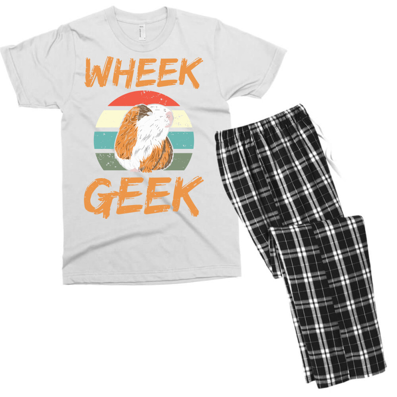 Wheek Geek Design For A Guineapiggy Lover Girl Men's T-shirt Pajama Set | Artistshot