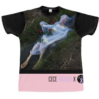 Artist Special Cece Palaski Light River Color Bw Graphic T-shirt | Artistshot