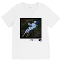 Artist Special Cece Palaski Light River Color Bw V-neck Tee | Artistshot