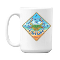 Ocracoke Outer Banks North Carolina Blue Crab On B 15 Oz Coffee Mug | Artistshot