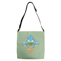 Ocracoke Outer Banks North Carolina Blue Crab On B Adjustable Strap Totes | Artistshot