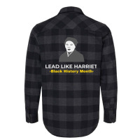 Black History Lead Like Harriet Green Flannel Shirt | Artistshot