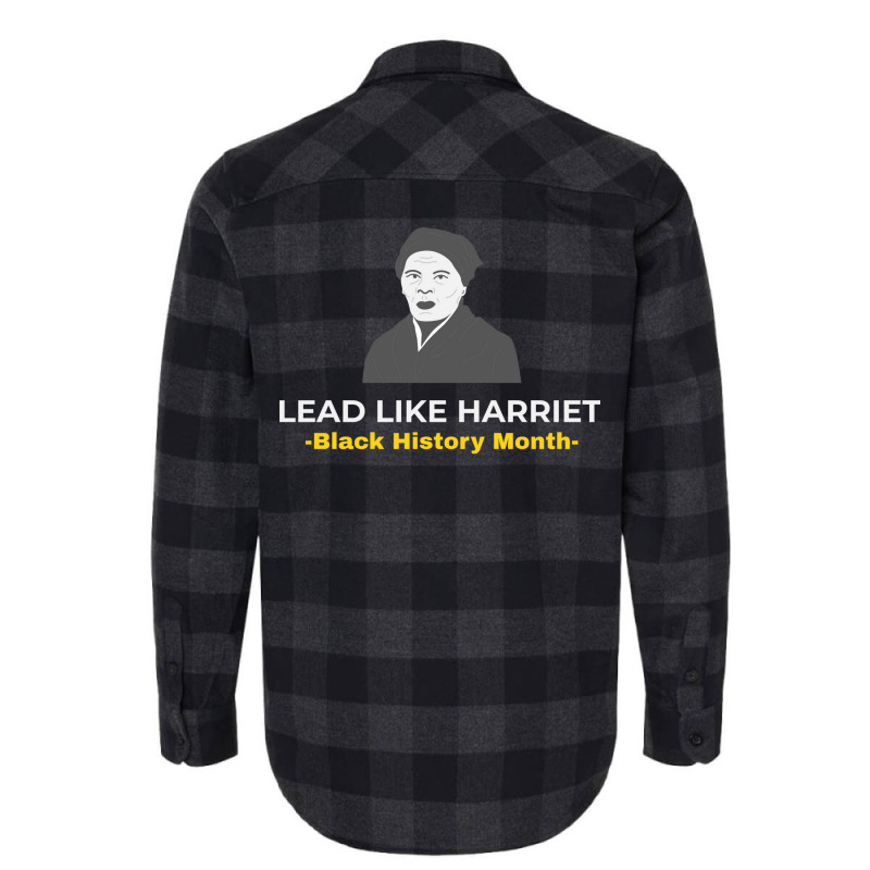 Black History Lead Like Harriet Green Flannel Shirt | Artistshot