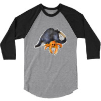 Hermit Tea Crab Vintage 3/4 Sleeve Shirt | Artistshot