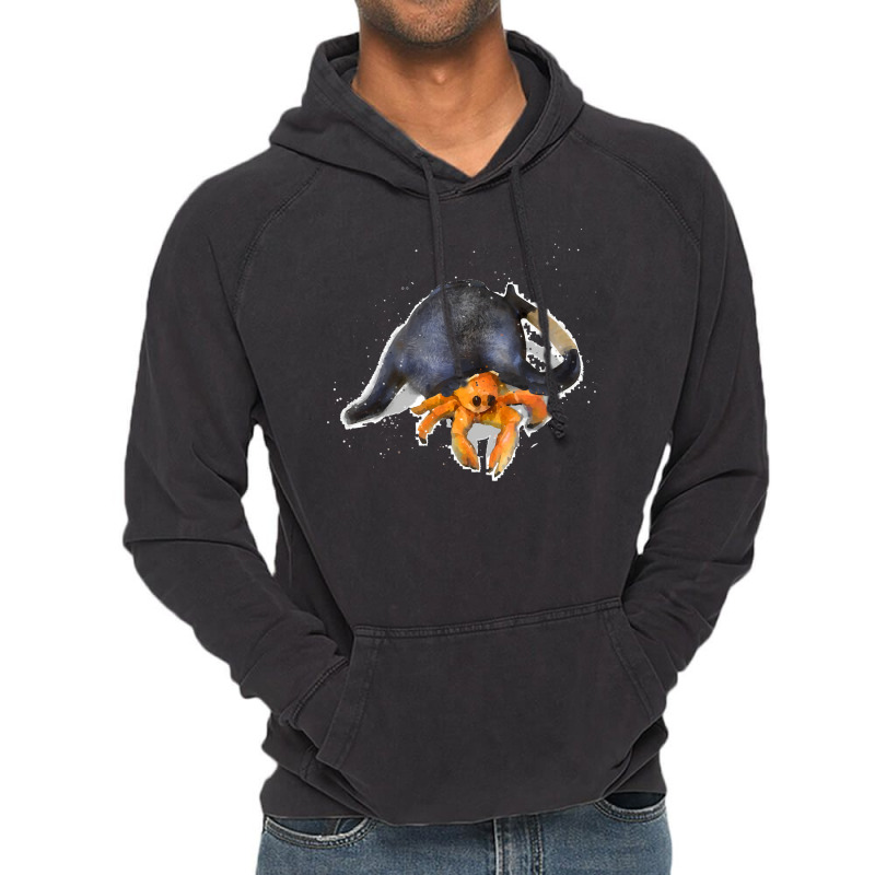 Hermit Tea Crab Vintage Vintage Hoodie | Artistshot