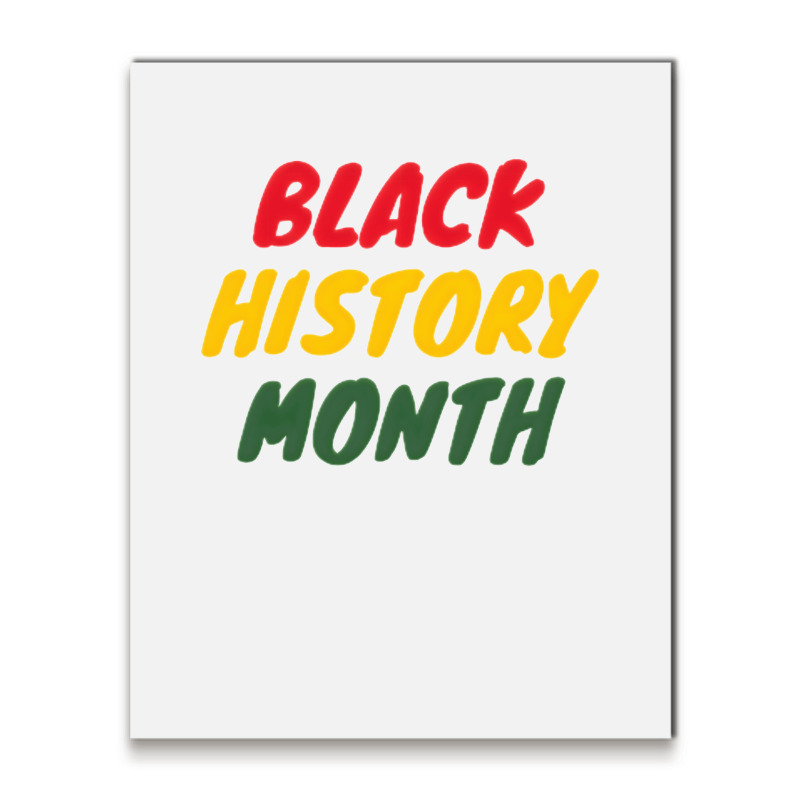 Black History Month 20230214t040613015 Metal Print Vertical | Artistshot