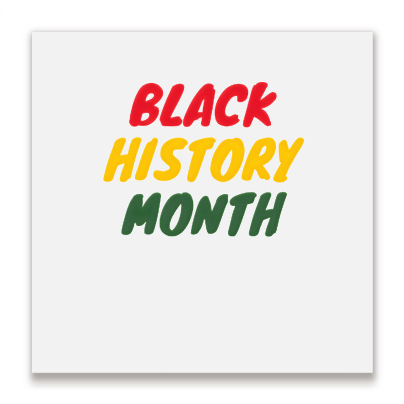 Black History Month 20230214t040613015 Metal Print Square | Artistshot