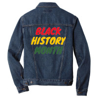 Black History Month 20230214t040613015 Men Denim Jacket | Artistshot