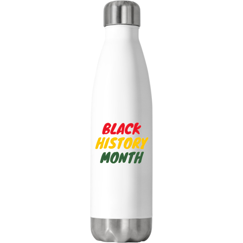 Black History Month 20230214t040613015 Stainless Steel Water Bottle | Artistshot