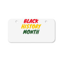 Black History Month 20230214t040613015 Bicycle License Plate | Artistshot