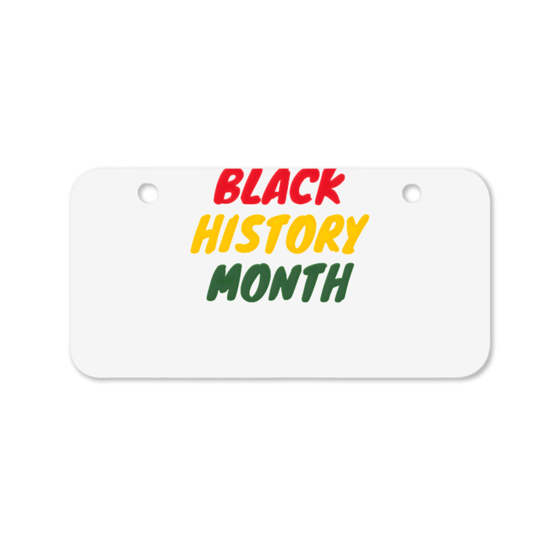 Black History Month 20230214t040613015 Bicycle License Plate | Artistshot