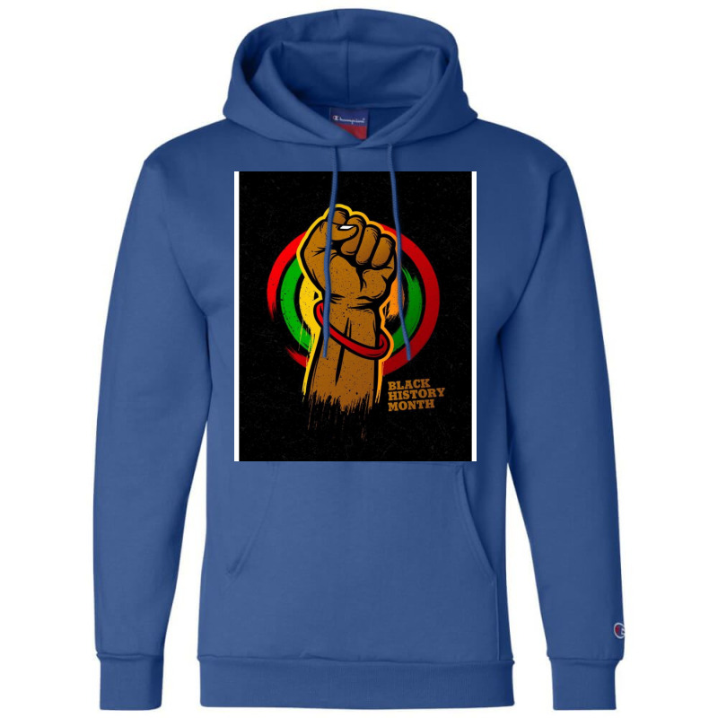 Black History Month Green Cute Champion Hoodie | Artistshot