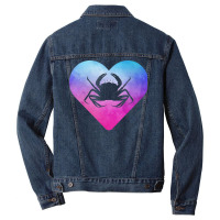 Women Or Girls Crab Vintage Men Denim Jacket | Artistshot