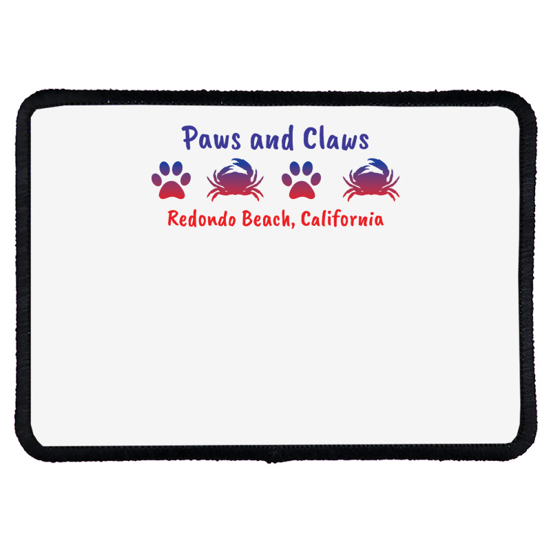 Redondo Beach California Yellow Rectangle Patch | Artistshot