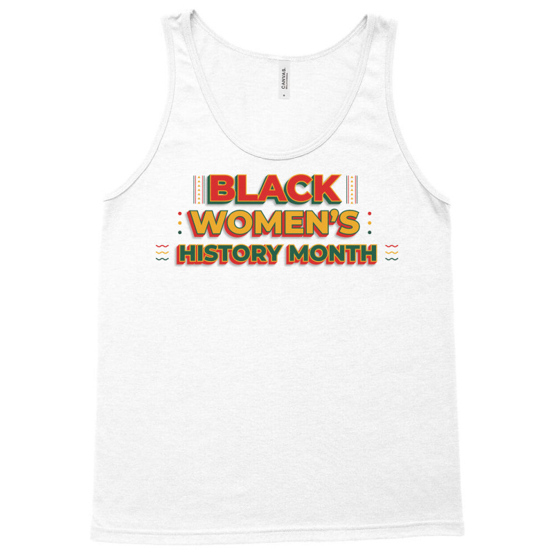 Black Womens History Month 70s Tank Top | Artistshot