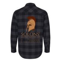 Solons Happiest Men Tier List Ancient Greek Histor Flannel Shirt | Artistshot