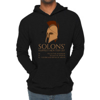 Solons Happiest Men Tier List Ancient Greek Histor Lightweight Hoodie | Artistshot