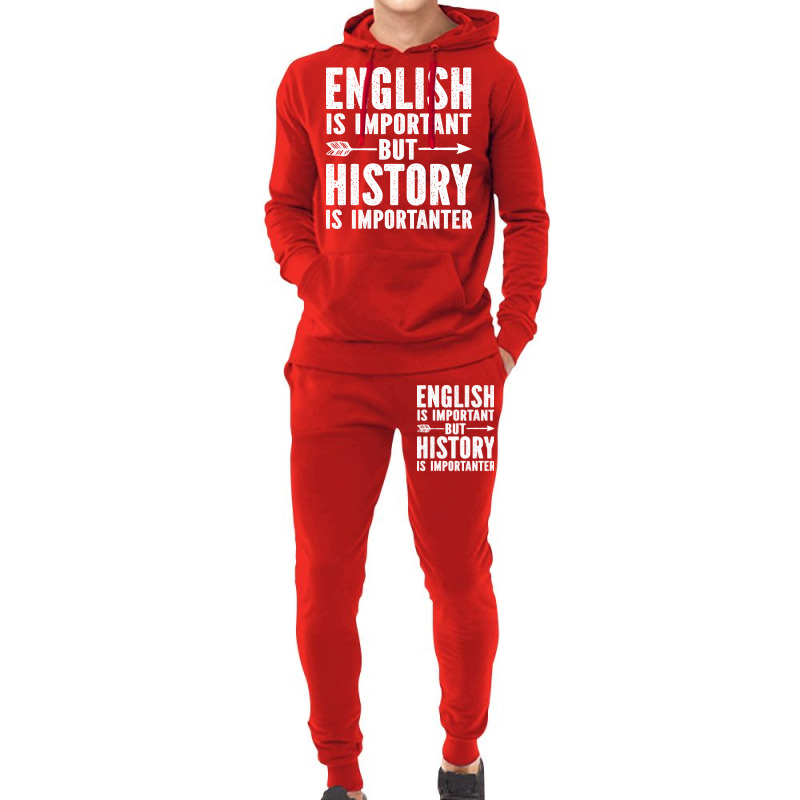 English Is Important But History Is Importanter Bl Hoodie & Jogger Set | Artistshot