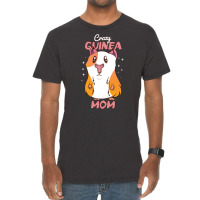 Cute Guinea Pig Mom Cartoon Gift 70s Vintage T-shirt | Artistshot