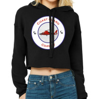 Copilots Us Coast Guard Search And Rescue Helicopt Cropped Hoodie | Artistshot