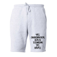 Environmental Health Technician 51 Badass Design Fleece Short | Artistshot