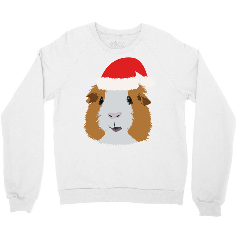 Christmas Orange And White Guinea Pig Vintage Crewneck Sweatshirt | Artistshot