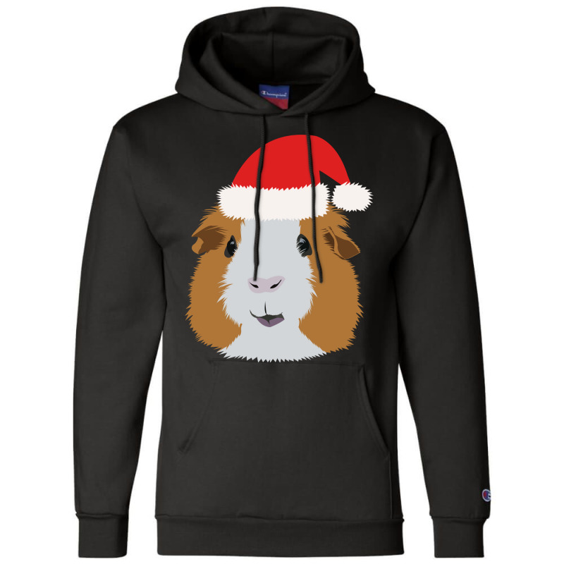 Christmas Orange And White Guinea Pig Vintage Champion Hoodie | Artistshot