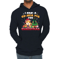 Guinea Pig For Christmas Funny Christmas Gift Gree Lightweight Hoodie | Artistshot