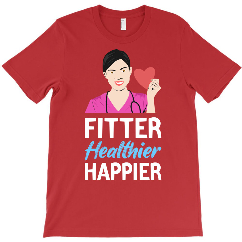 Fitter Healthier Happier 80s T-shirt | Artistshot