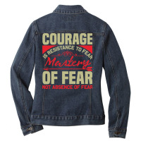 Courage Summer Ladies Denim Jacket | Artistshot