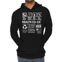 Health Coach T  Multitasking Certified Job Gift It Lightweight Hoodie | Artistshot