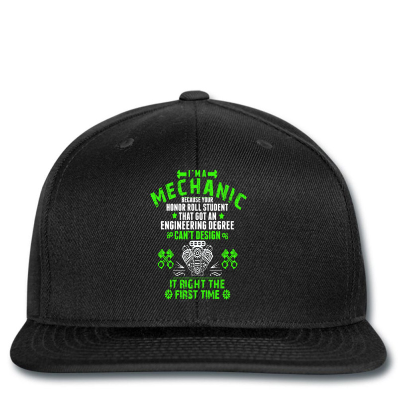 Funny Mechanic Sarcasm Joke Tumblr Printed hat by gharaigewoonv | Artistshot