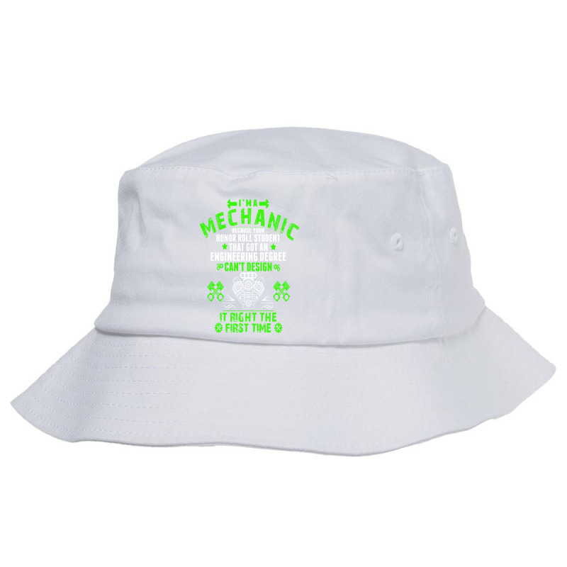 Funny Mechanic Sarcasm Joke Tumblr Bucket Hat by gharaigewoonv | Artistshot