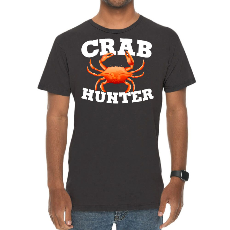 Crab Hunter Sea Creature Crab Trending Vintage T-shirt | Artistshot