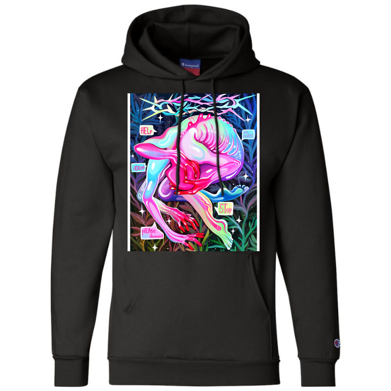 Dissociation 80s Champion Hoodie | Artistshot